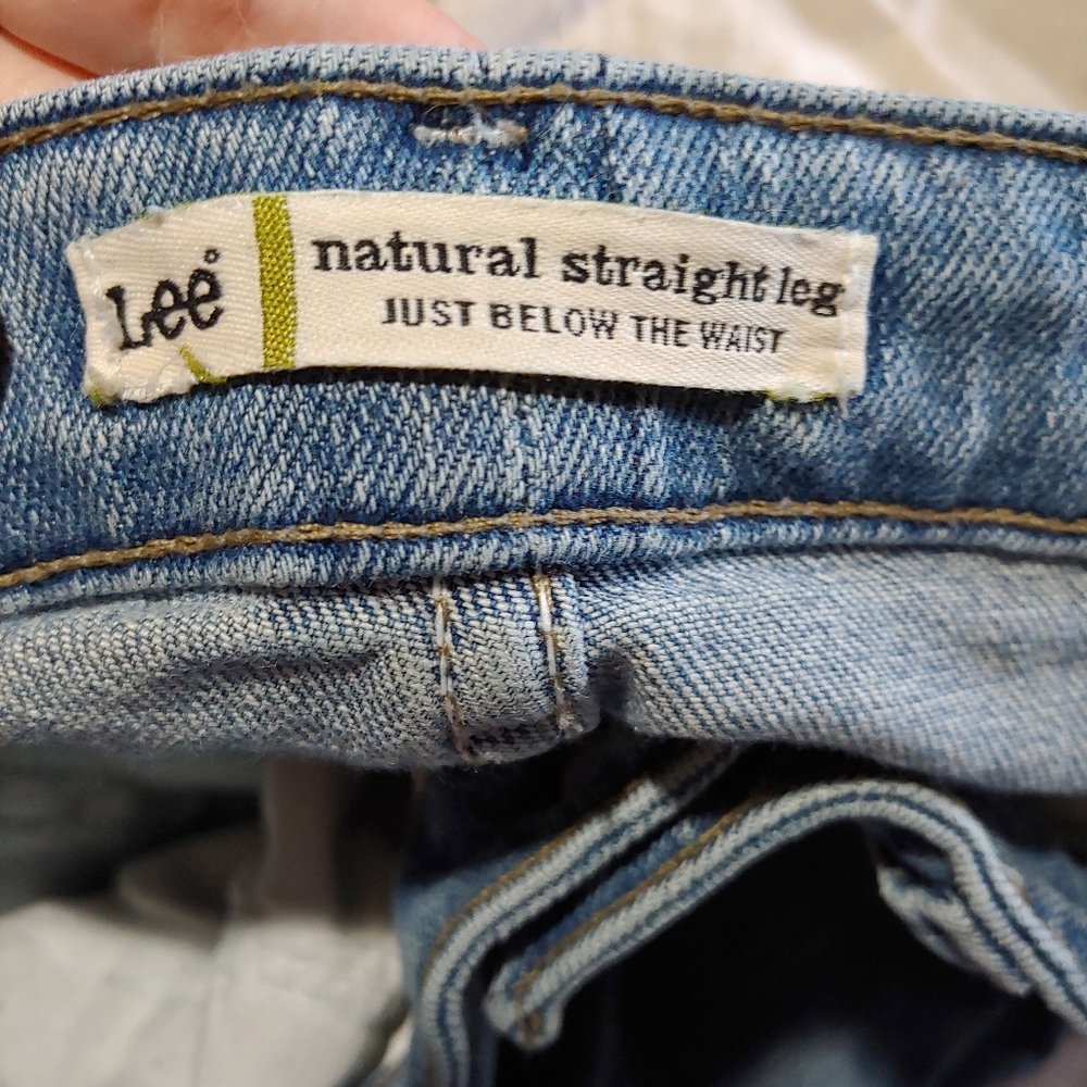 Lee Ladies Sz 10 Straight Leg Jeans - Picture 7 of 8